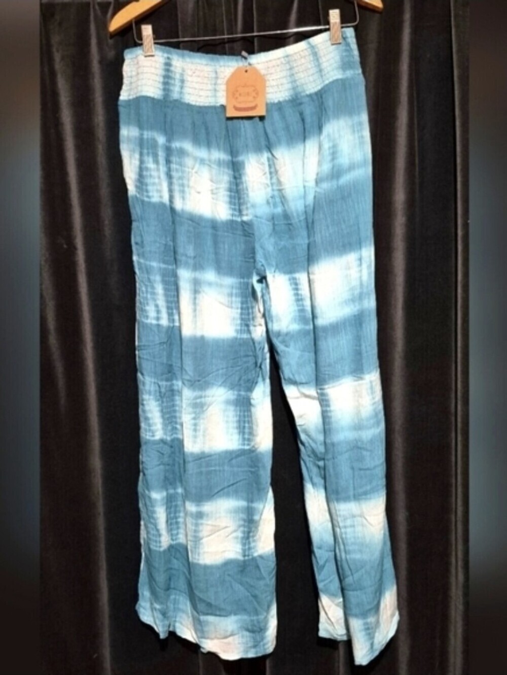 Kori Teal and White Pants